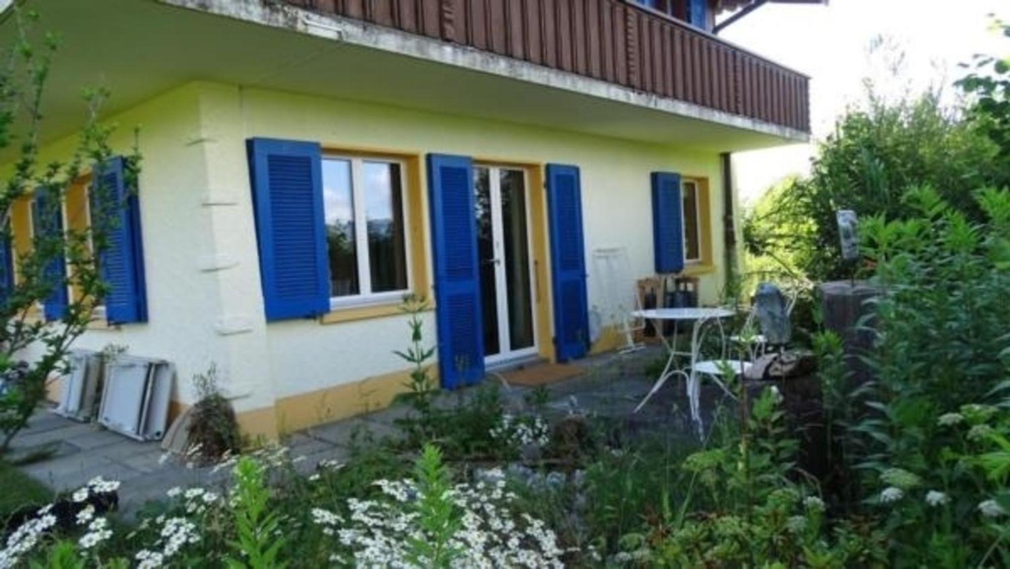 Chalet Aebnit Apartamento Aeschi Bei Spiez Exterior foto